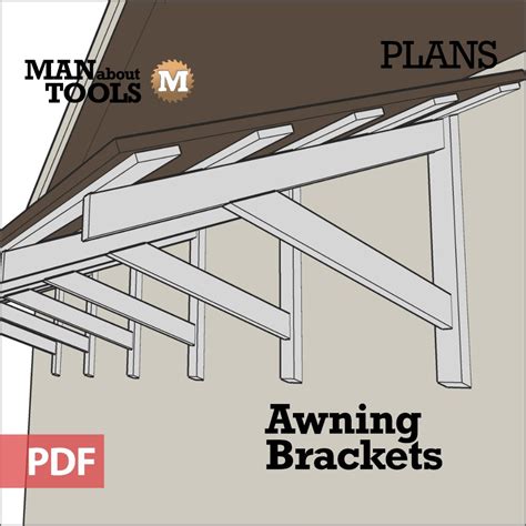 wooden awning frame plans